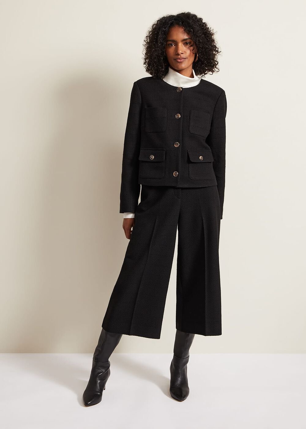 Ripley Boucle Jacket Black