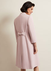 Daisy Tailored Coat Pale Pink
