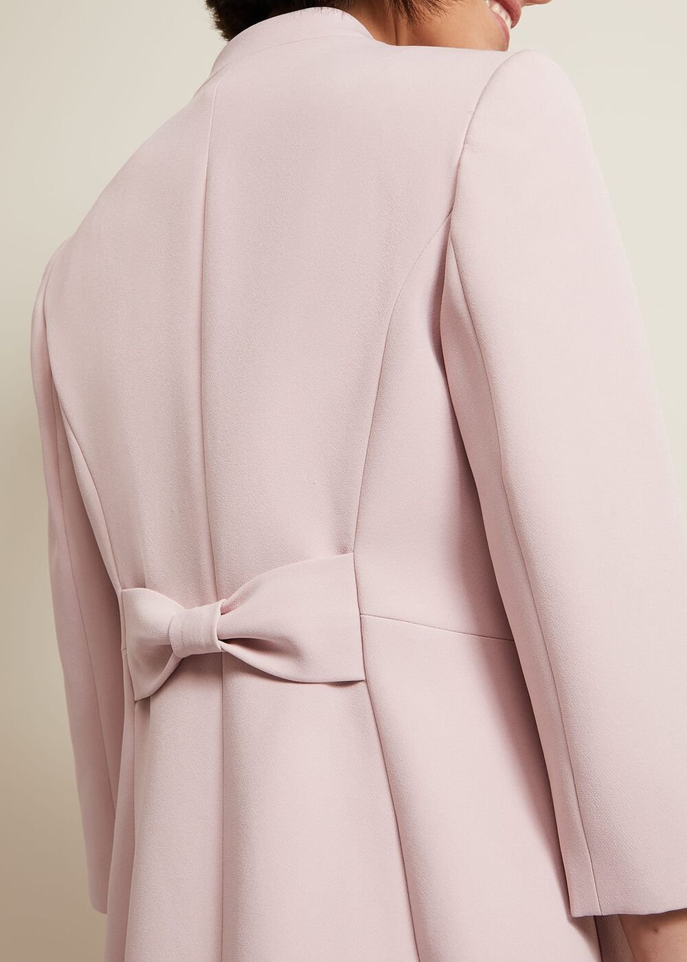 Daisy Tailored Coat Pale Pink