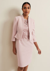 Petite Daisy Jacket Pale Pink
