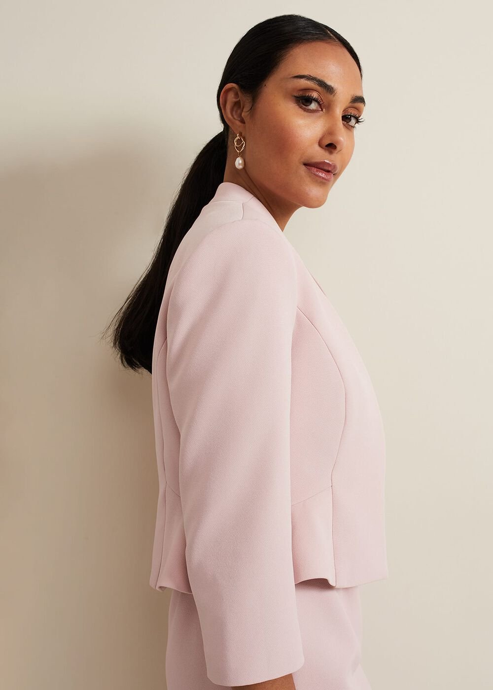Petite Daisy Jacket Pale Pink