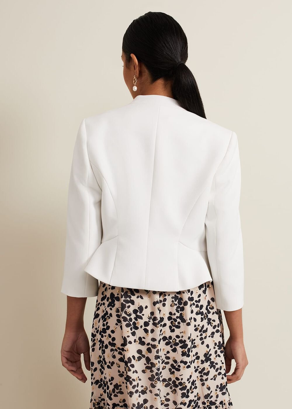 Petite Daisy Jacket Ivory