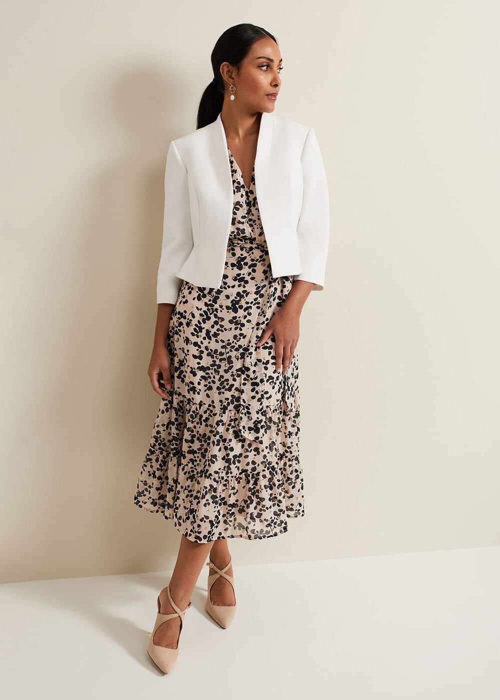 Petite Daisy Jacket Ivory