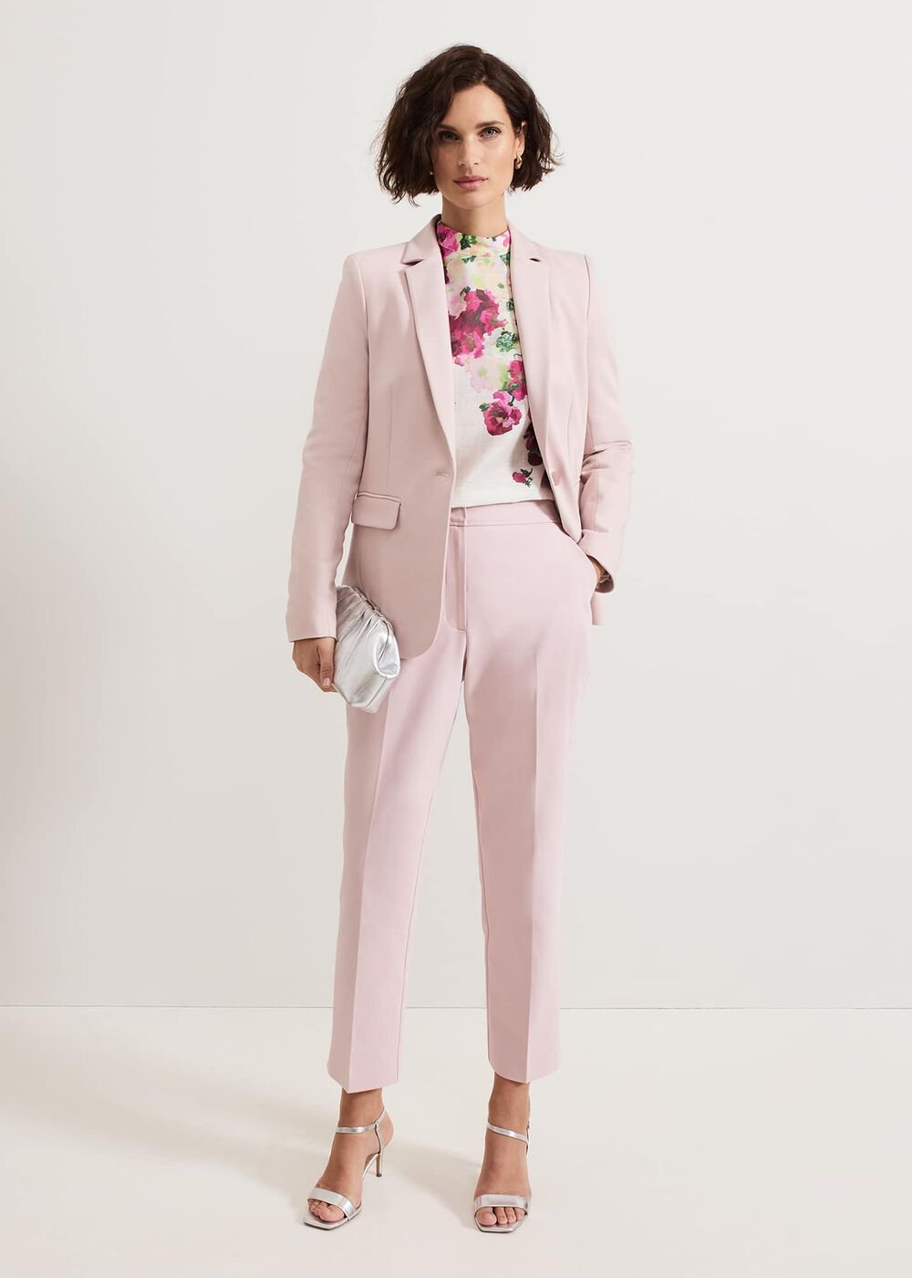 Ulrica Fitted Jacket Antique Rose