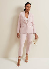 Petite Ulrica Fitted Jacket Antique Rose