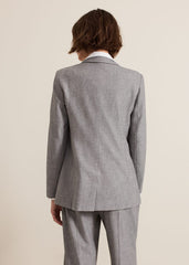 Dilly Grey Blazer Grey