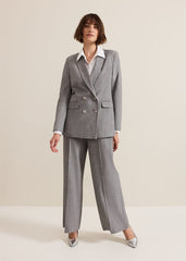 Dilly Grey Blazer Grey