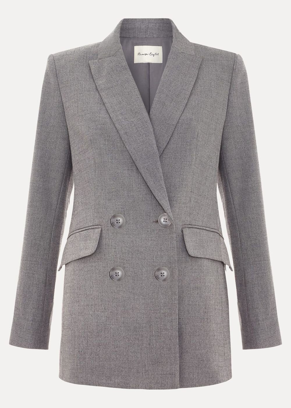 Dilly Grey Blazer Grey