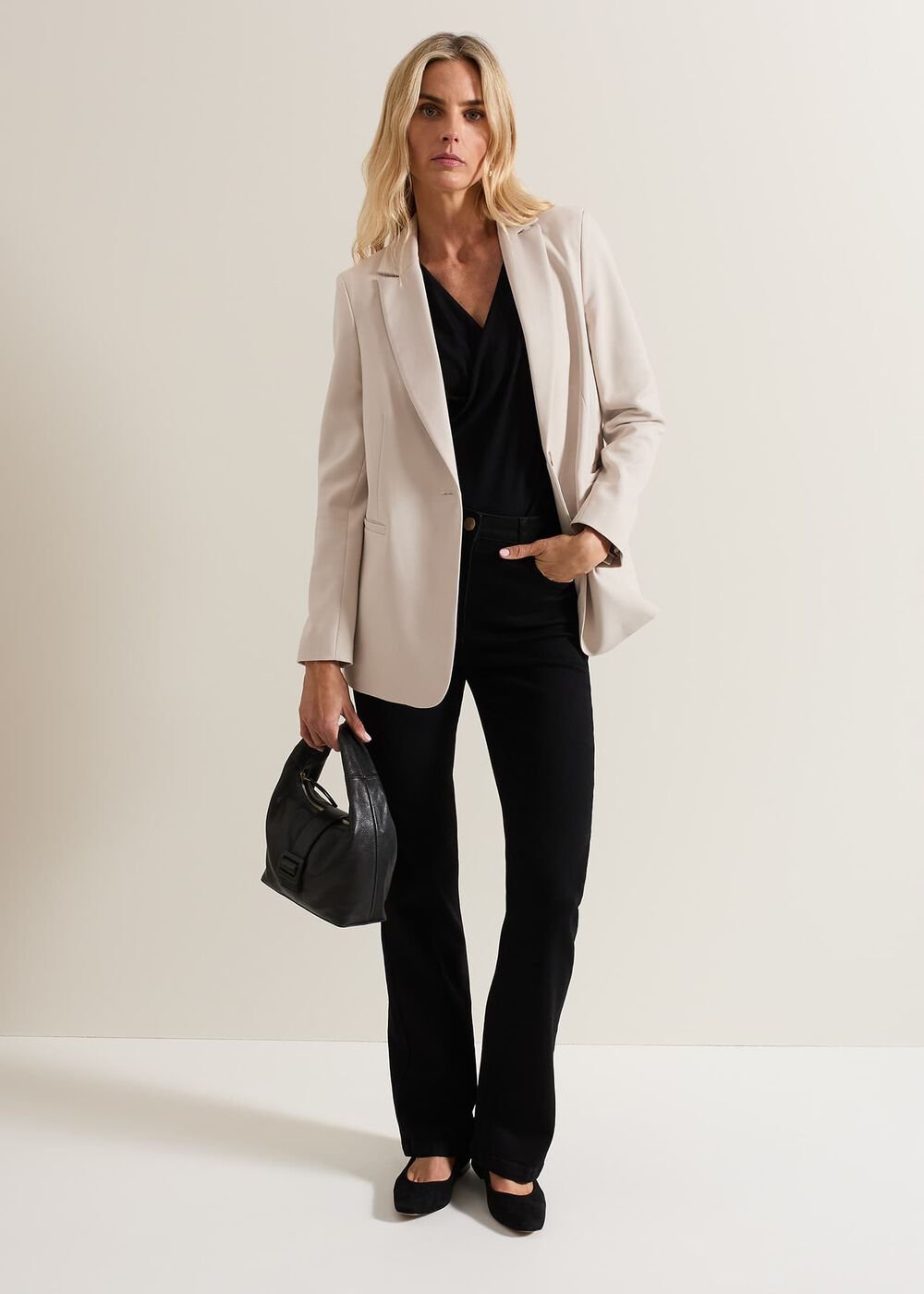 Belle Neutral Blazer Neutral