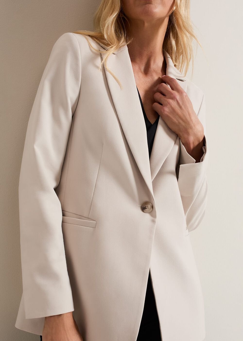 Belle Neutral Blazer Neutral