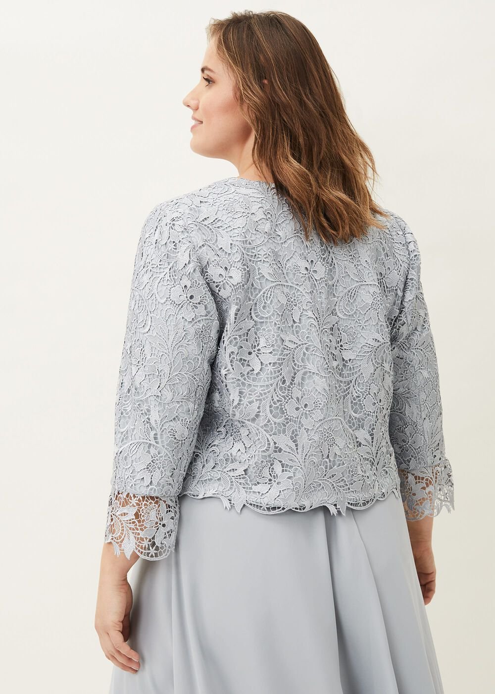 Luisa Lace Occasion Jacket Mineral
