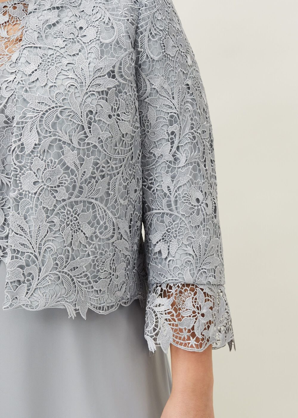 Luisa Lace Occasion Jacket Mineral