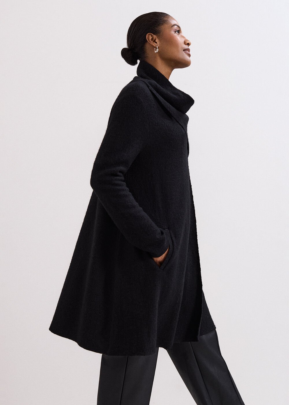 Bellona Knit Coat Black