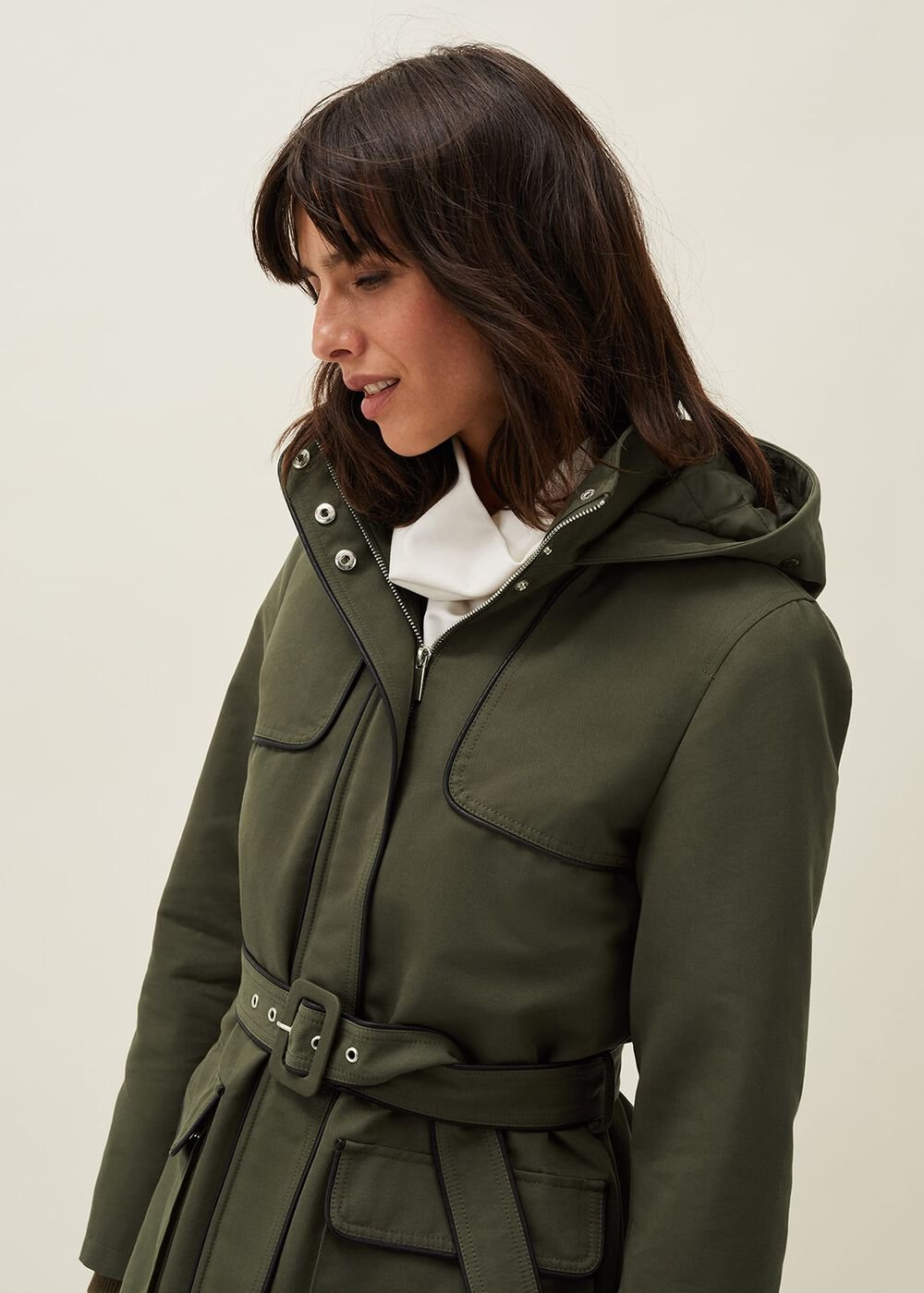 Ezra Parka Coat Olive