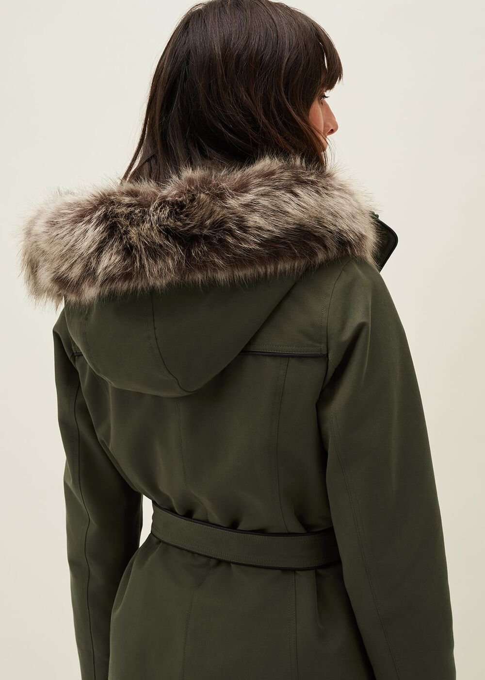 Ezra Parka Coat Olive