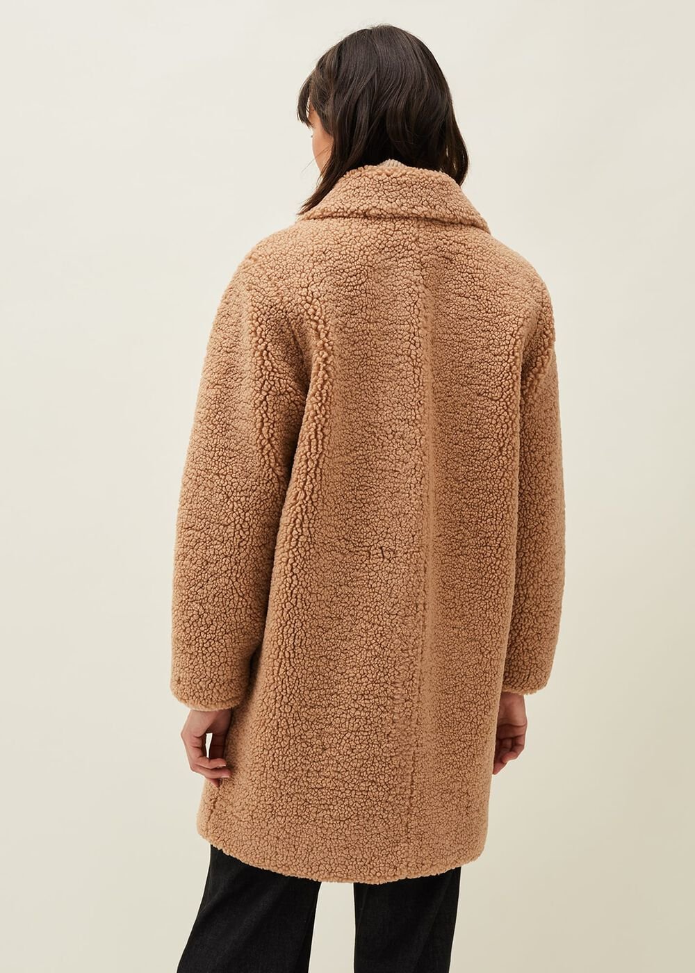 Katherine Teddy Coat Camel