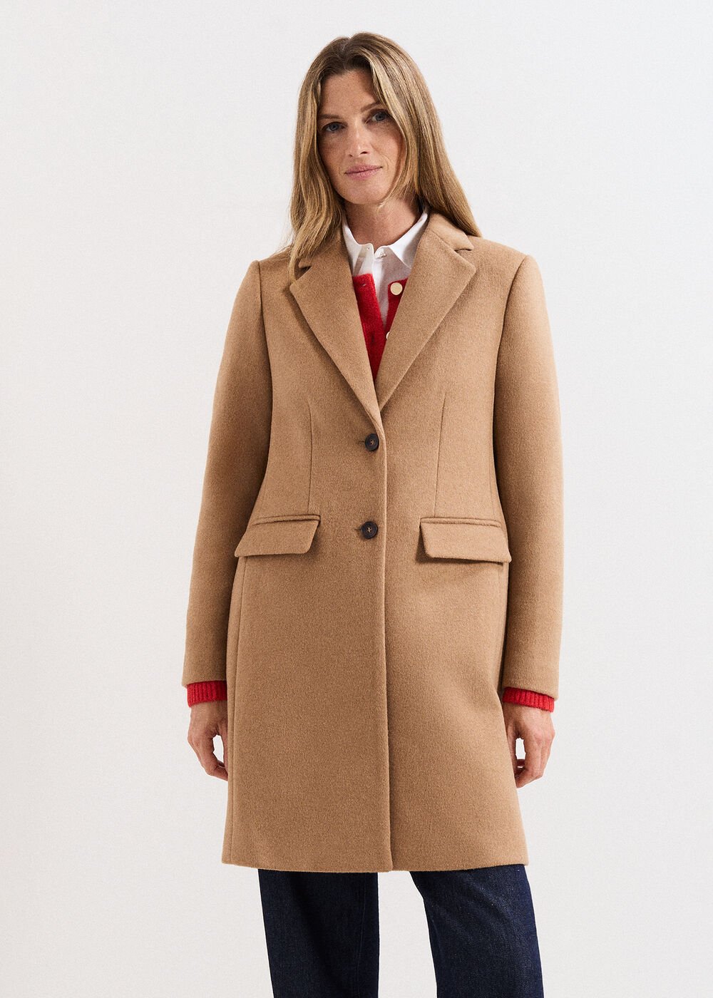 Lydia Wool Coat Camel