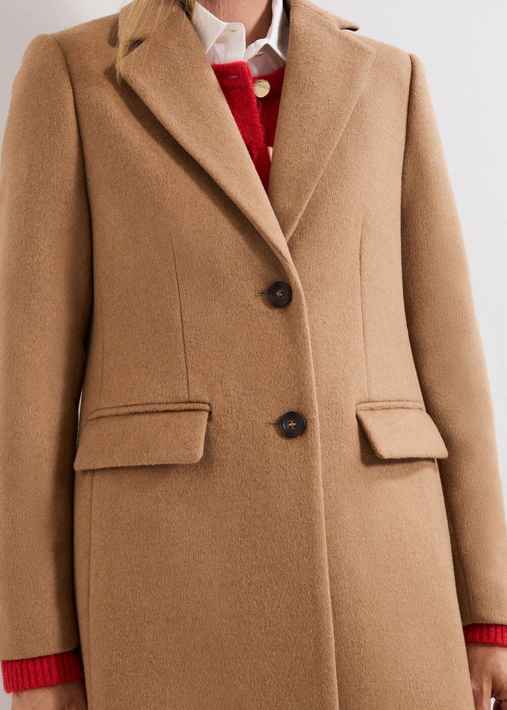 Lydia Wool Coat Camel