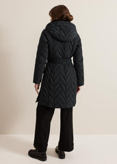Petite Hollie Puffer Dark Green