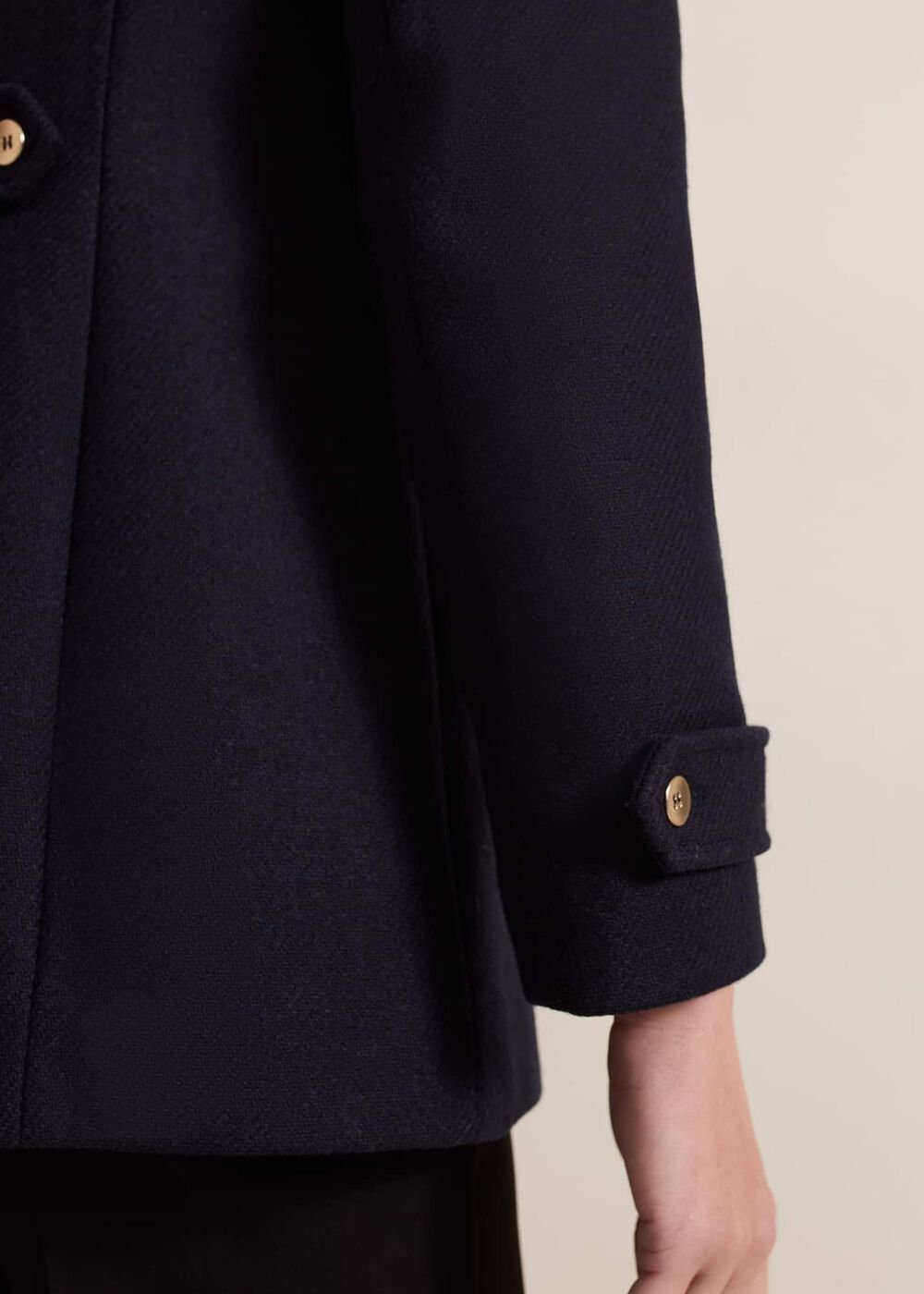 Petite Aurelie Peacoat Navy